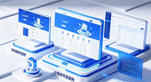 定制化网站建设：企业官网、品牌展示站、电商网站等，采用响应式设计，适配PC端和移动端。